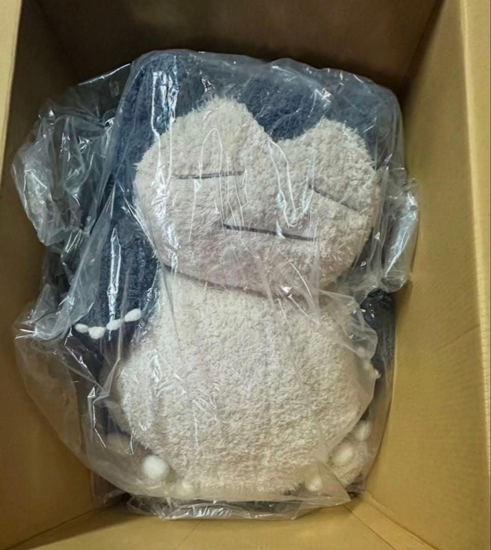 ジェラートピケ　カビゴンぬいぐるみ　クッション　新品未使用タグ付