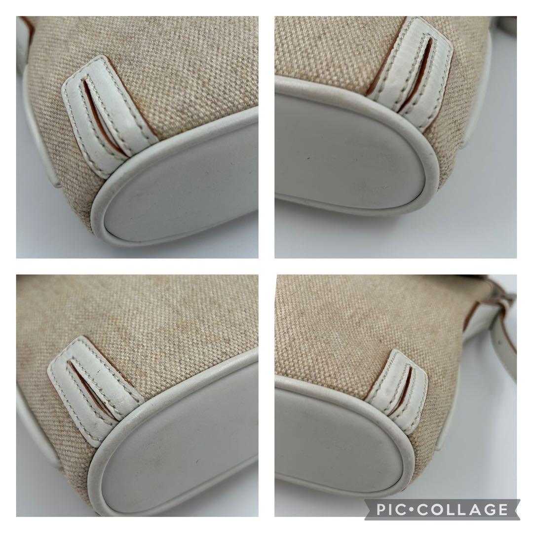 BURBERRYバーバリーホワイトショルダーバッグ