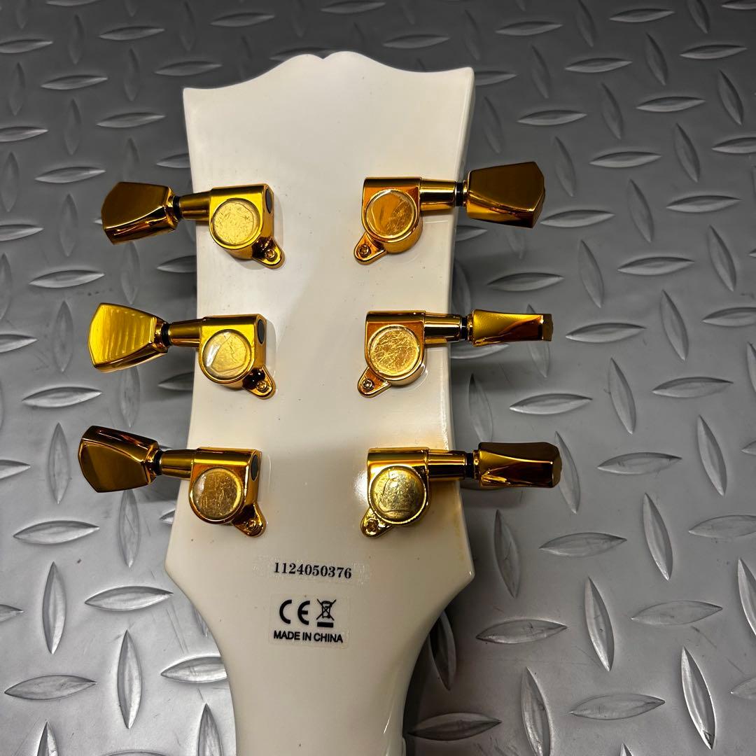 【極美品】BIiTZ レスポール ホワイト 後藤ひとり 平沢唯 ソフトケース付き