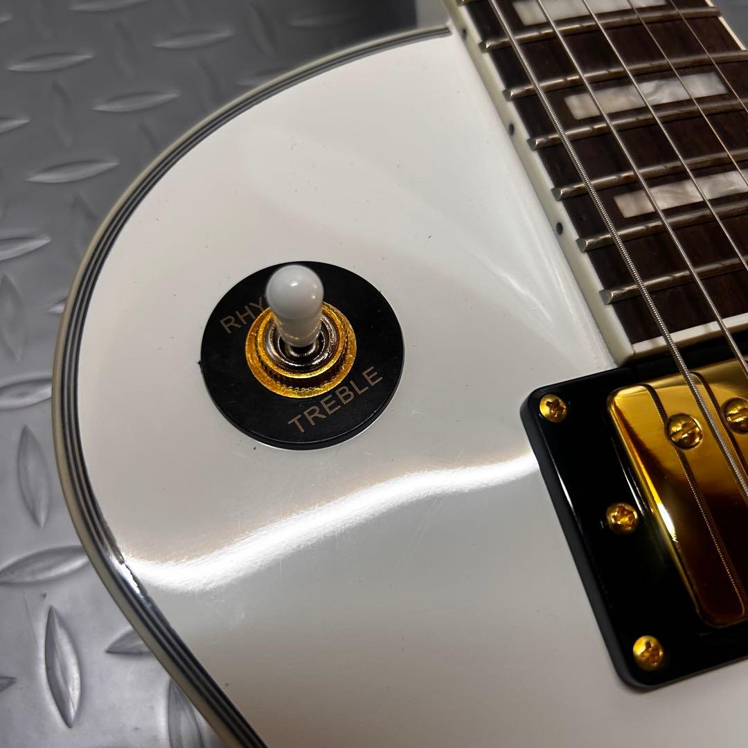 【極美品】BIiTZ レスポール ホワイト 後藤ひとり 平沢唯 ソフトケース付き