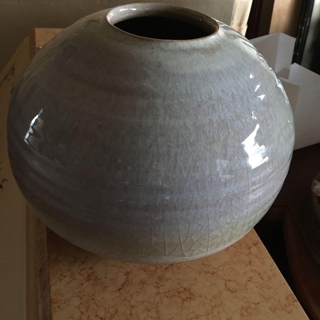 二重掛 壺 萩焼 中村眞一作品