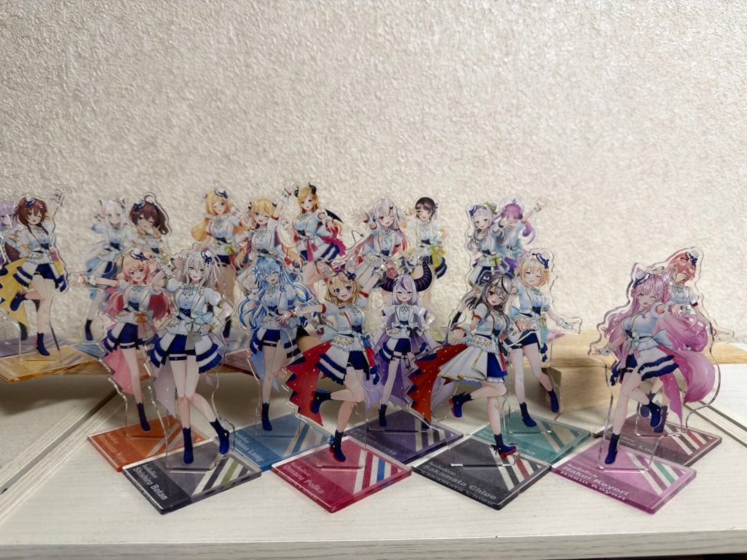 ホロライブ アクスタ アイドル衣装コンプリート