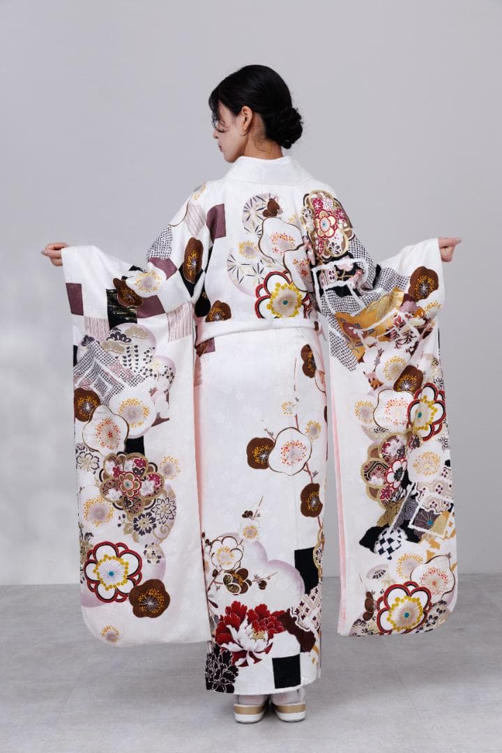 牡丹さま専用　振袖単品【9】【155cm~165cmの方用】