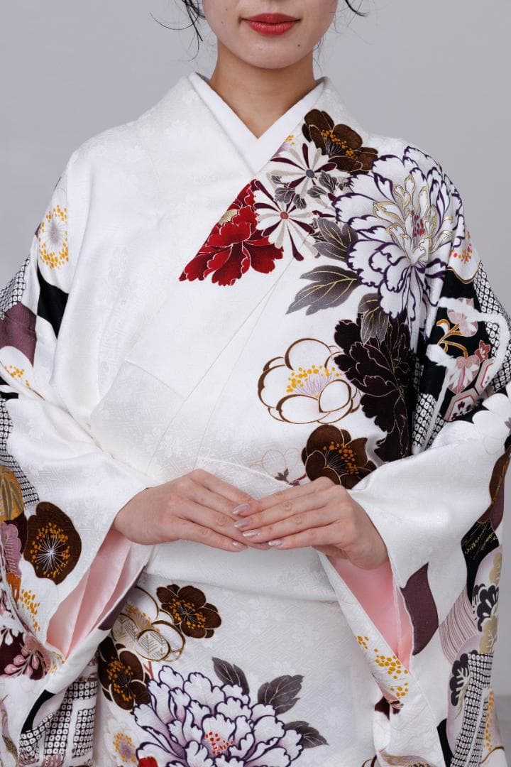 牡丹さま専用　振袖単品【9】【155cm~165cmの方用】