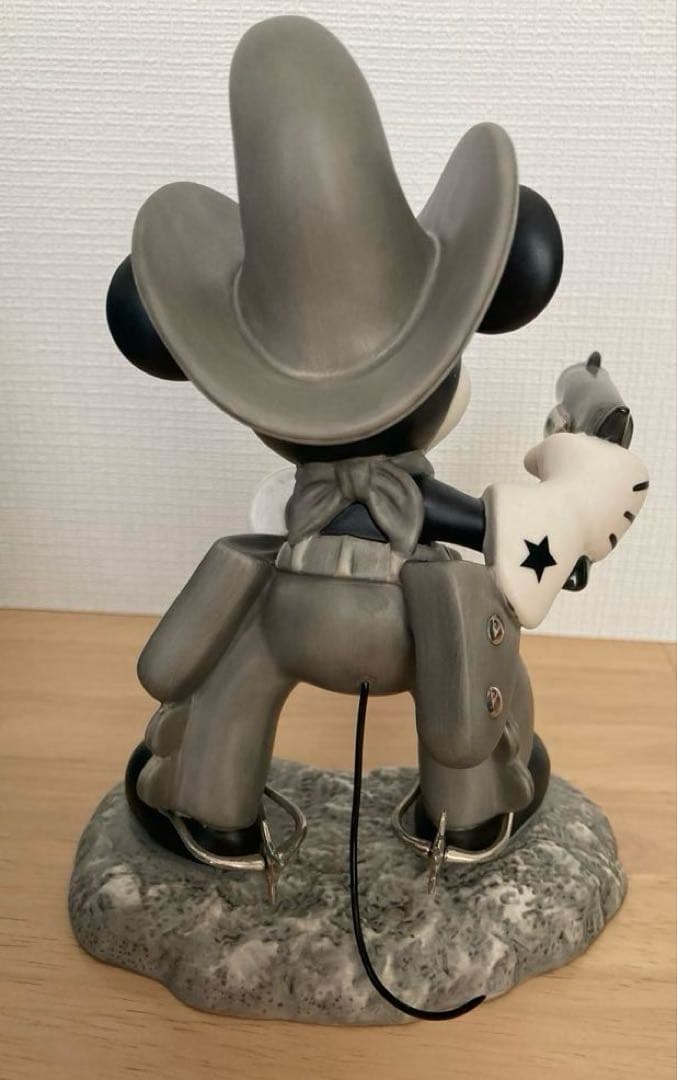 ディズニー WDCC ミッキー　ミニー　カウボーイ　置物 フィギュア レア