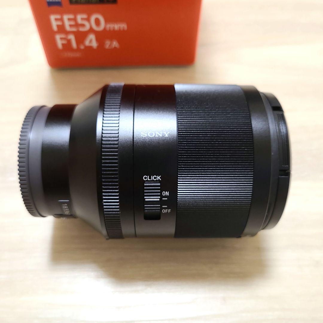 新品同様 ソニー Planar FE 50mm F1.4 ZA ツァイスレンズ