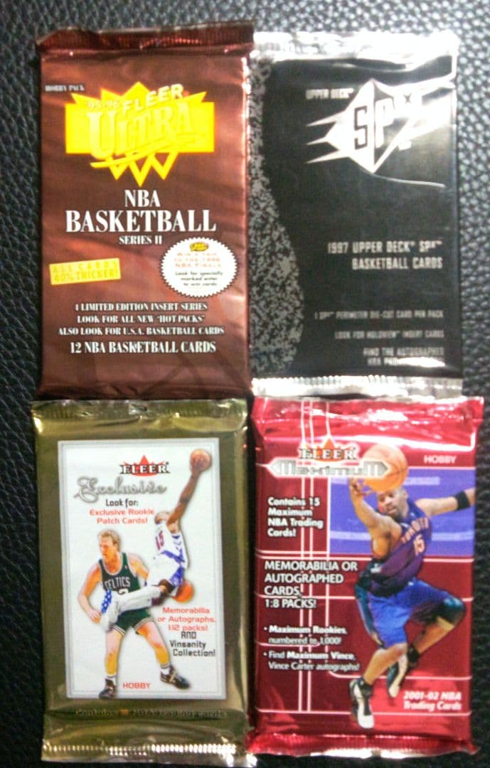 NBAカード 未開封品 4点セット