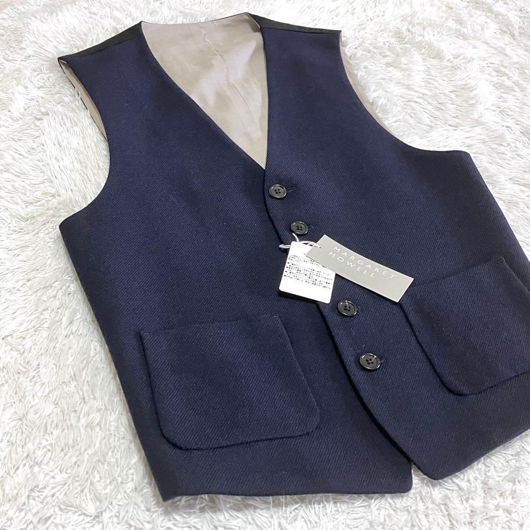 新品 未使用 MARGARETHOWELL FOXBROTHERS ベスト