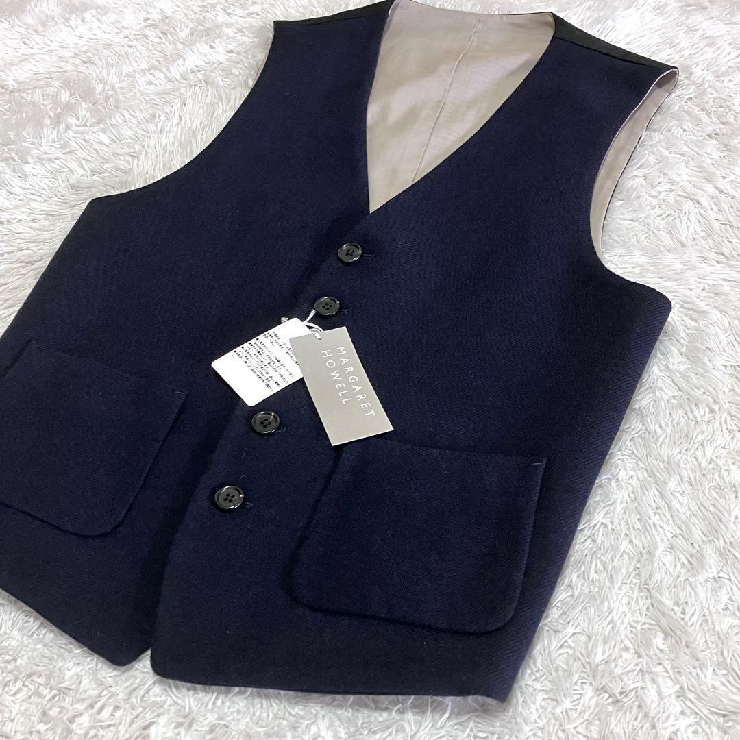 新品 未使用 MARGARETHOWELL FOXBROTHERS ベスト