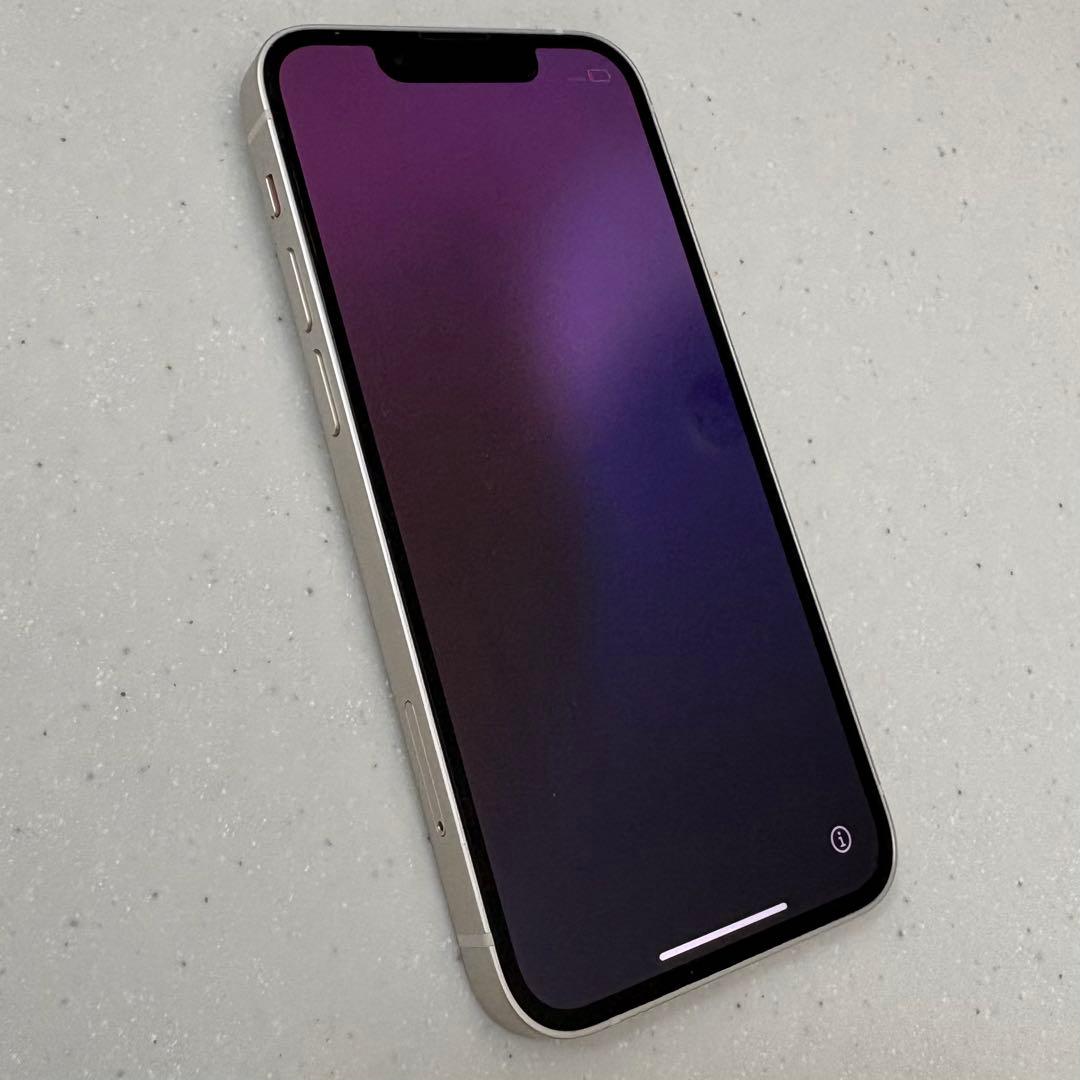 【美品】Apple iPhone 13 mini 128GB スターライト