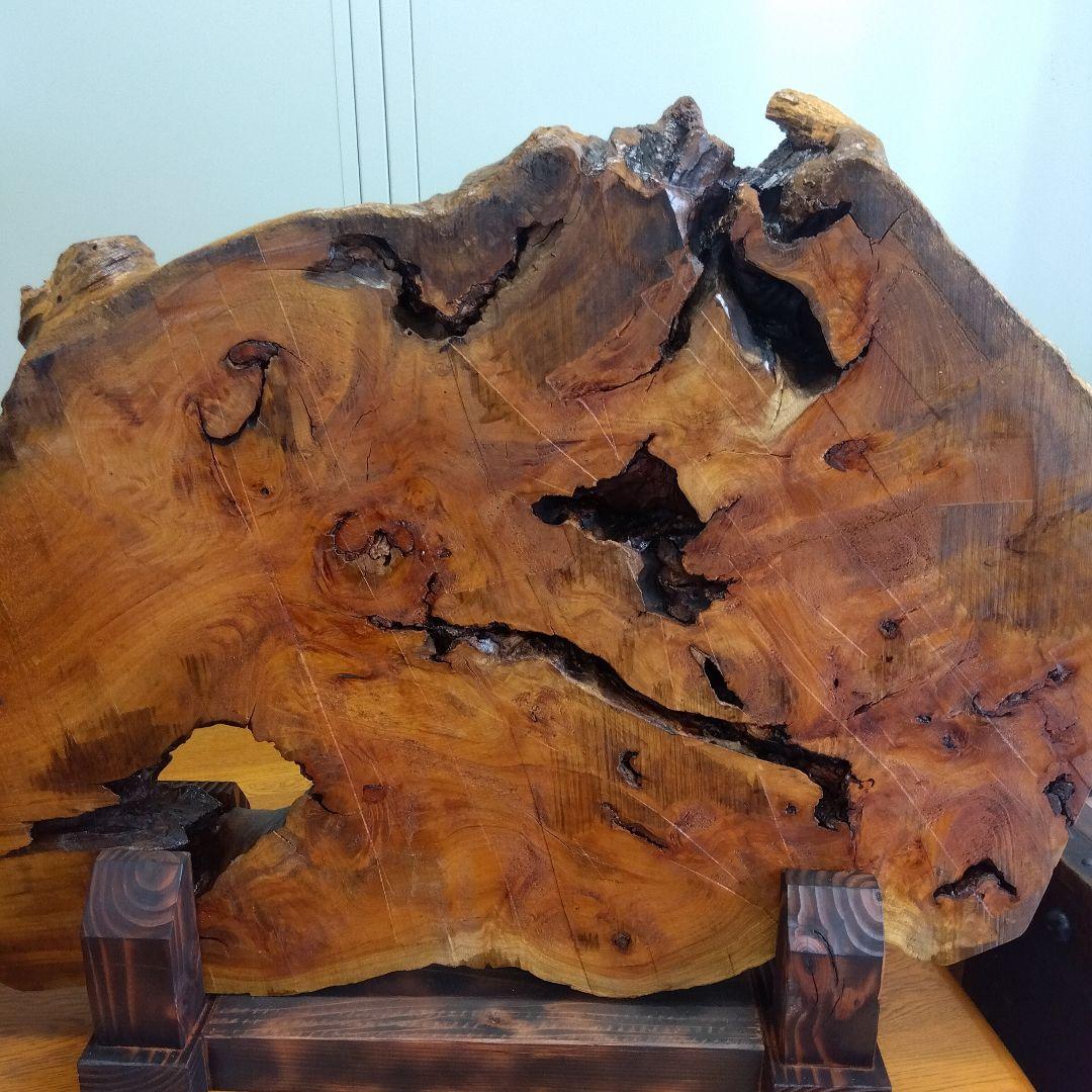 ついたて　衝立　一枚板　アンティーク　A