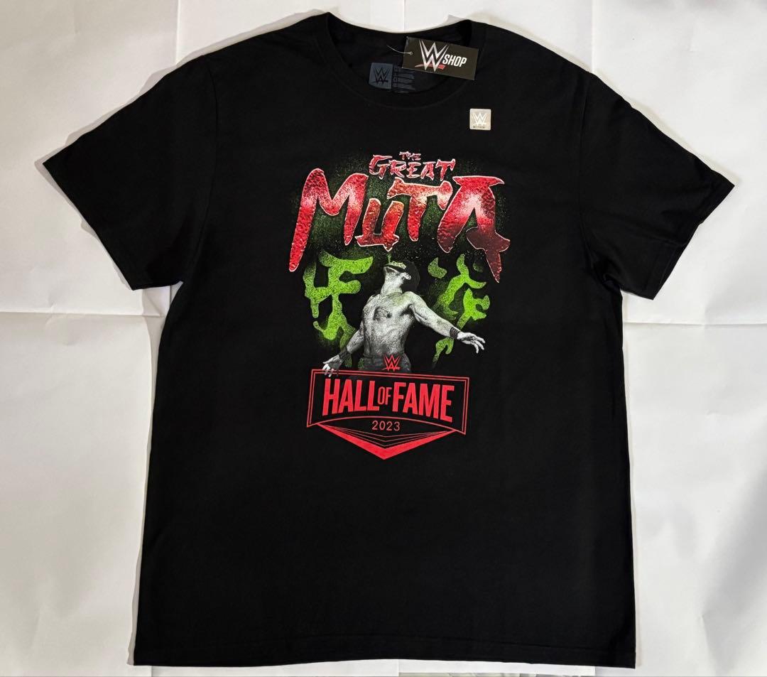 グレート・ムタ WWE 「HALL of FAME」 Tシャツ 武藤敬司