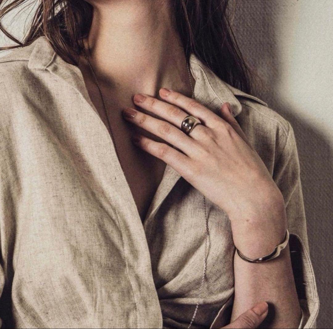 【美品】ete ロウ ボールドリング ロウブランゴールド RBG #17