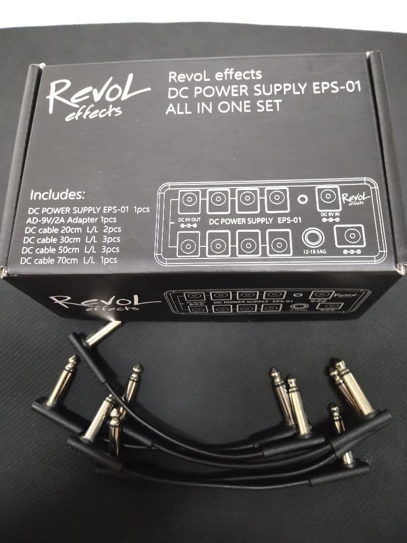 Revol effects EPS-01 DCパワーサプライ、エフェクターセット