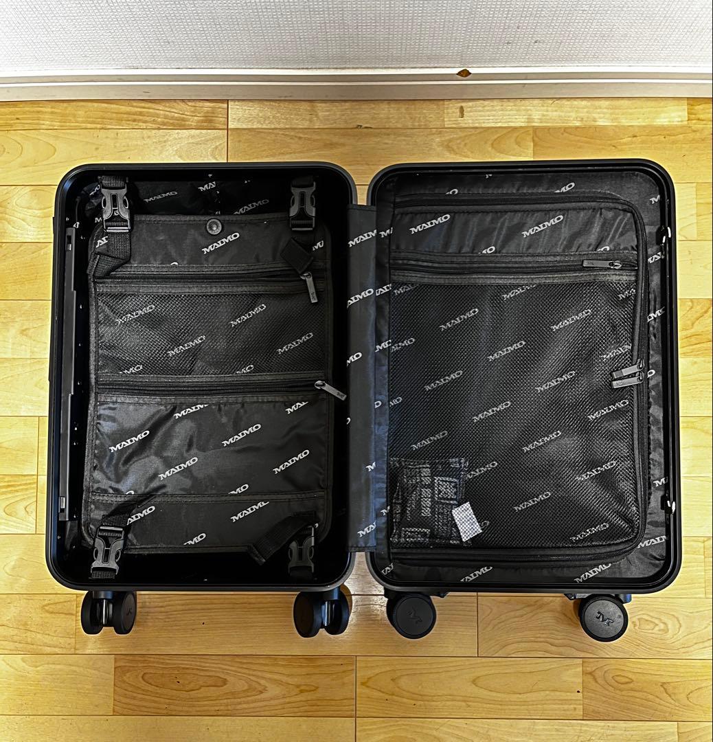 軽量アルミフレーム　スーツケース【機内持込み】 スペア車輪付き　ワンタッチ開閉