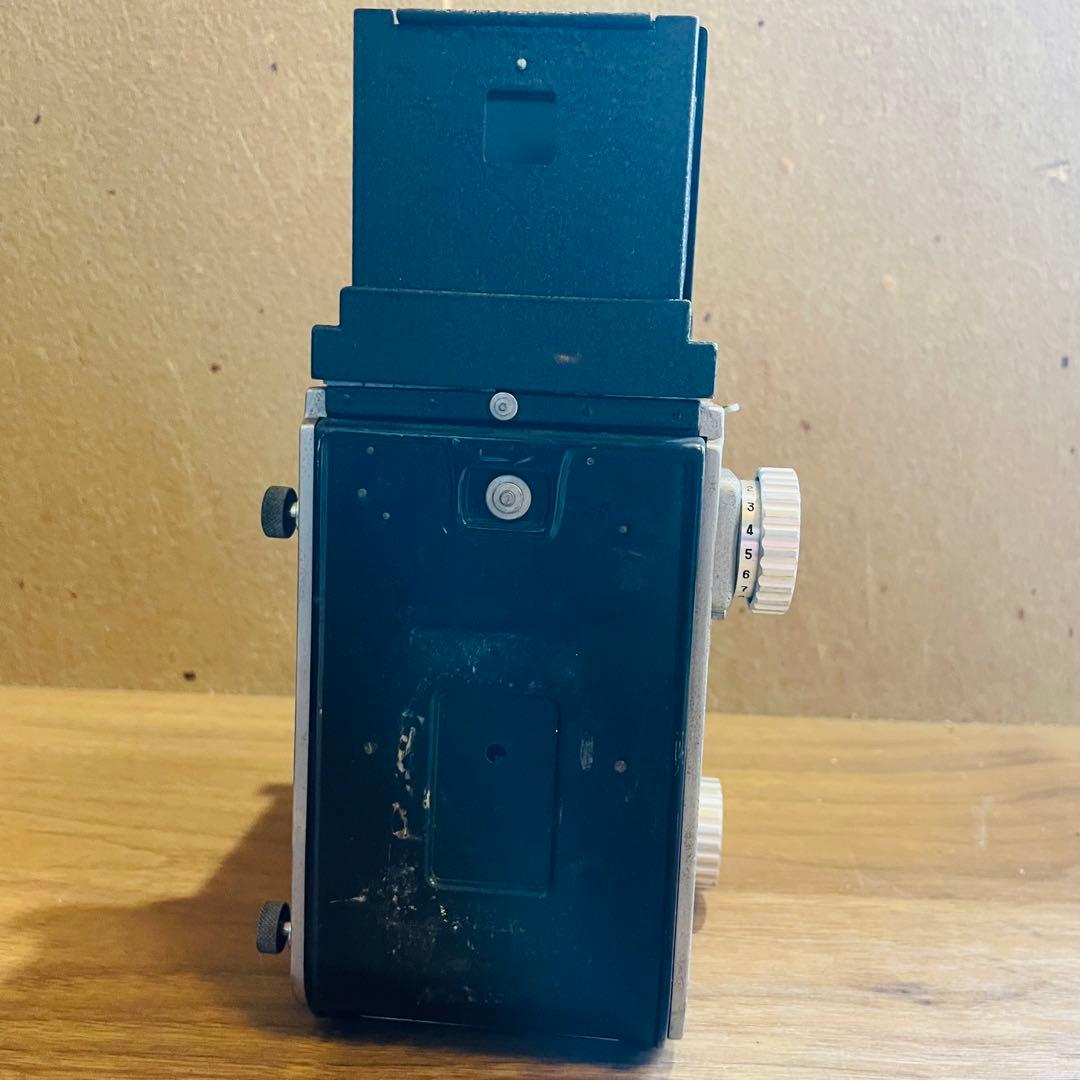 ジャンク MAMIYA マミヤ 二眼レフ 蛇腹MAMIYAFLEX シャッターO