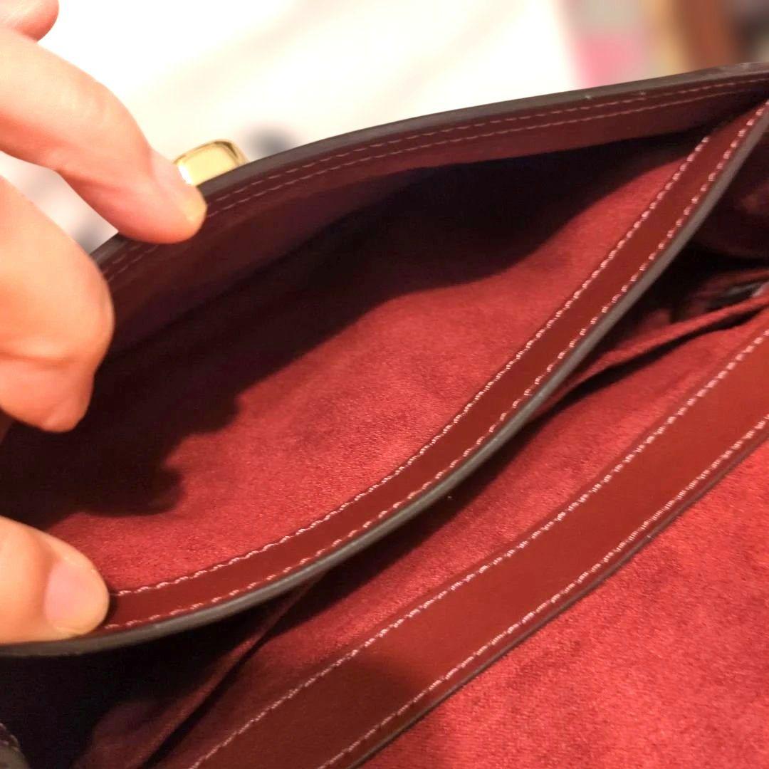 Coach ショルダーバッグ ホワイト/ブラウン