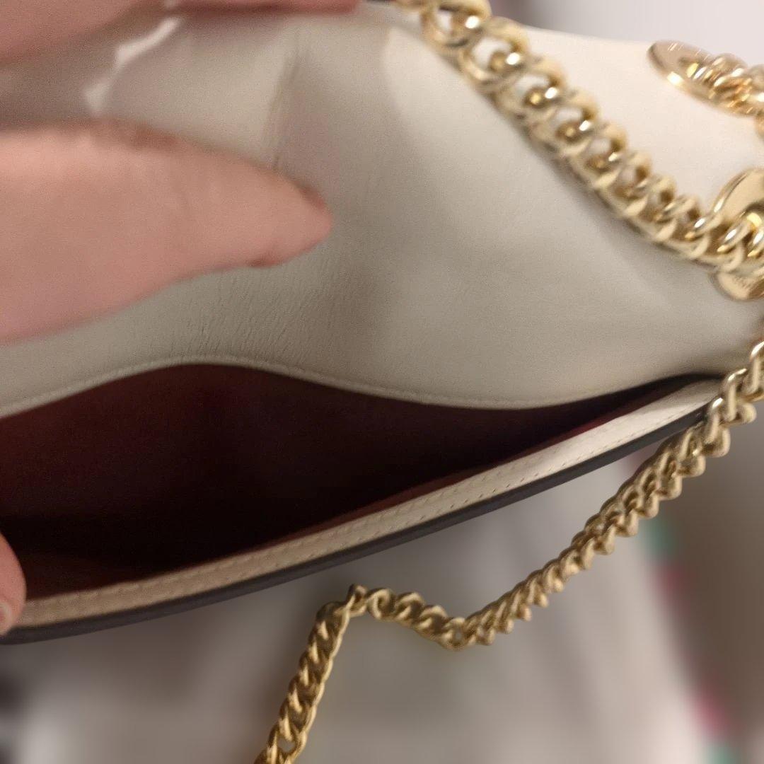 Coach ショルダーバッグ ホワイト/ブラウン