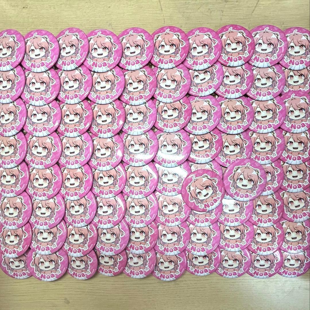 カラフルピーチ のあ 2023年缶バッジ 痛バ1面