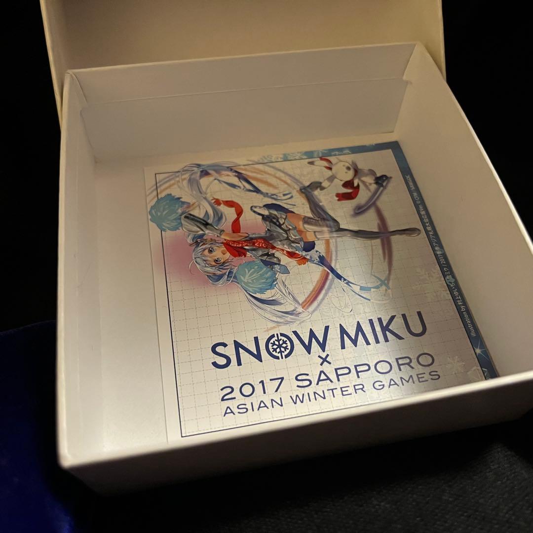 サ*ー様 【世界39個限定品】雪ミクコラボレーション　純銀製メダル　冬季アジア札