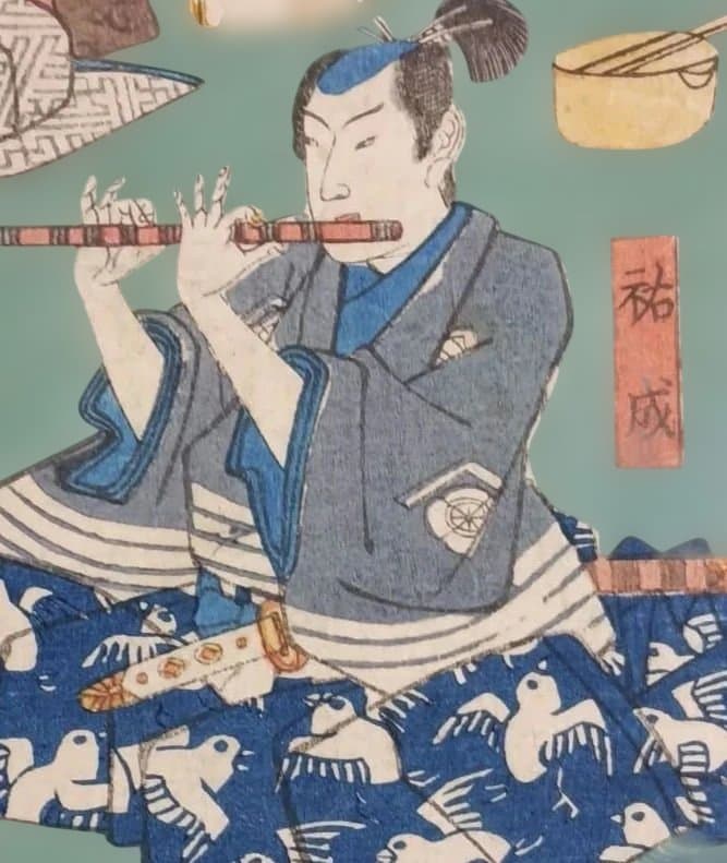 浮世絵版画、曽我物語圖會、歌川広重画、天保14年～弘化4年出版、おまけ付き