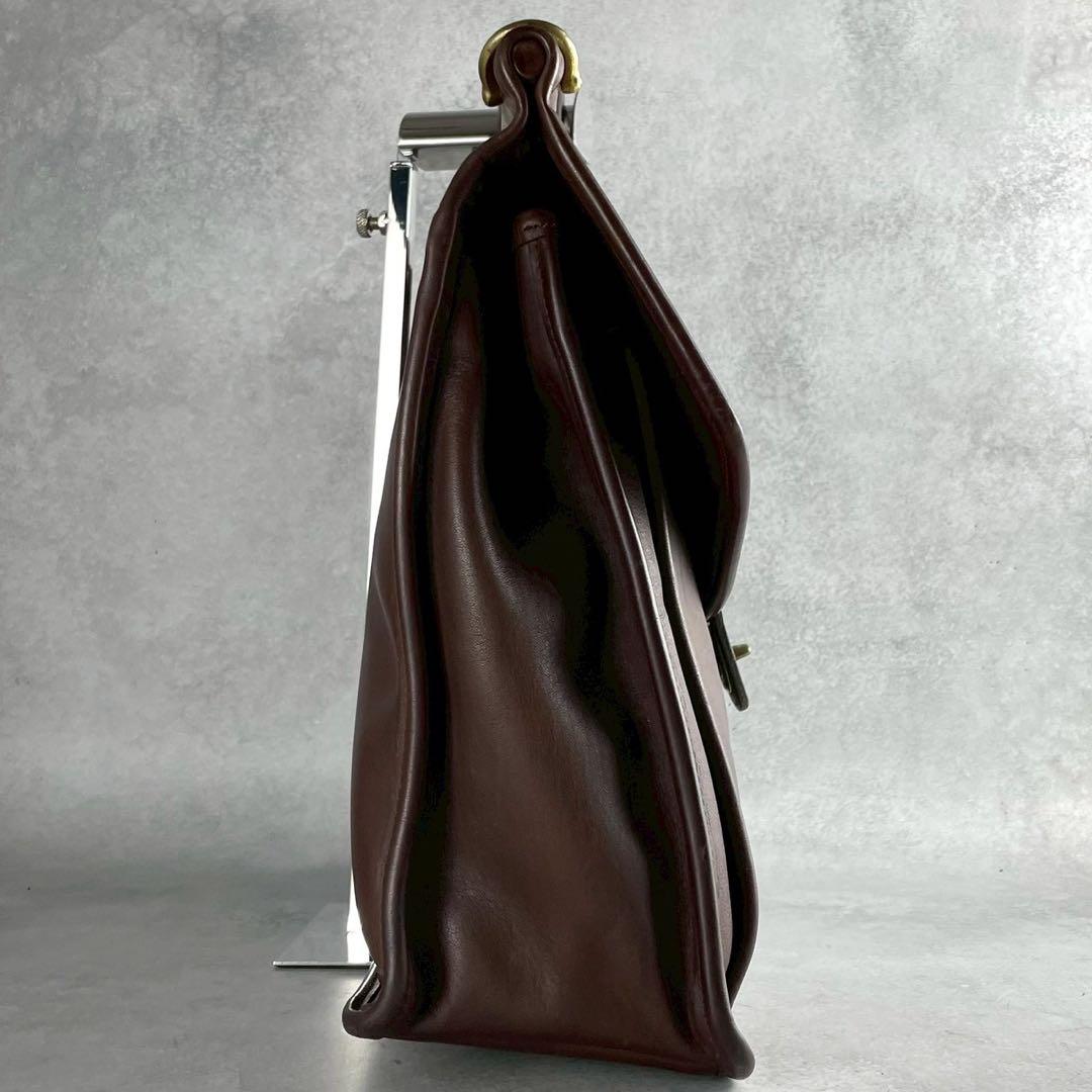 極美品 オールドコーチ 2way ビジネスバッグ ブリーフケース ターンロック