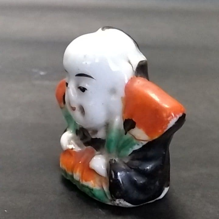 水滴　福助 人形水滴　瀬戸焼　有田焼　福助人形　古伊万里　文房具　筆記具