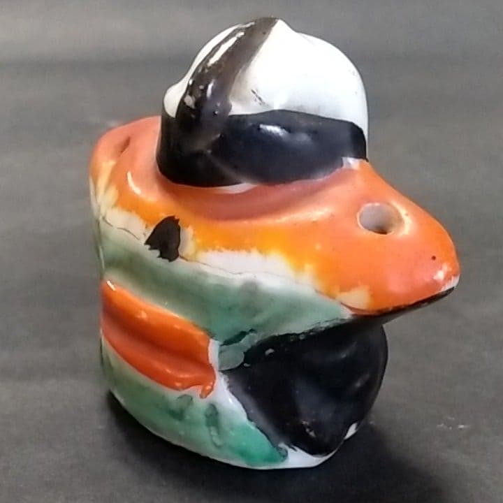 水滴　福助 人形水滴　瀬戸焼　有田焼　福助人形　古伊万里　文房具　筆記具