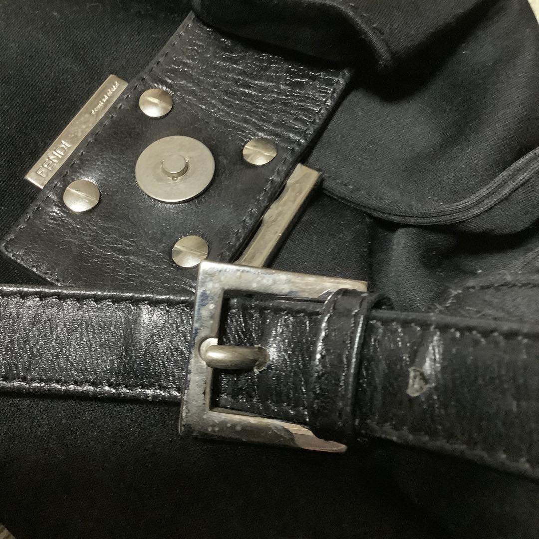 FENDI マンマバケット　ワンショルダーバッグ 黒