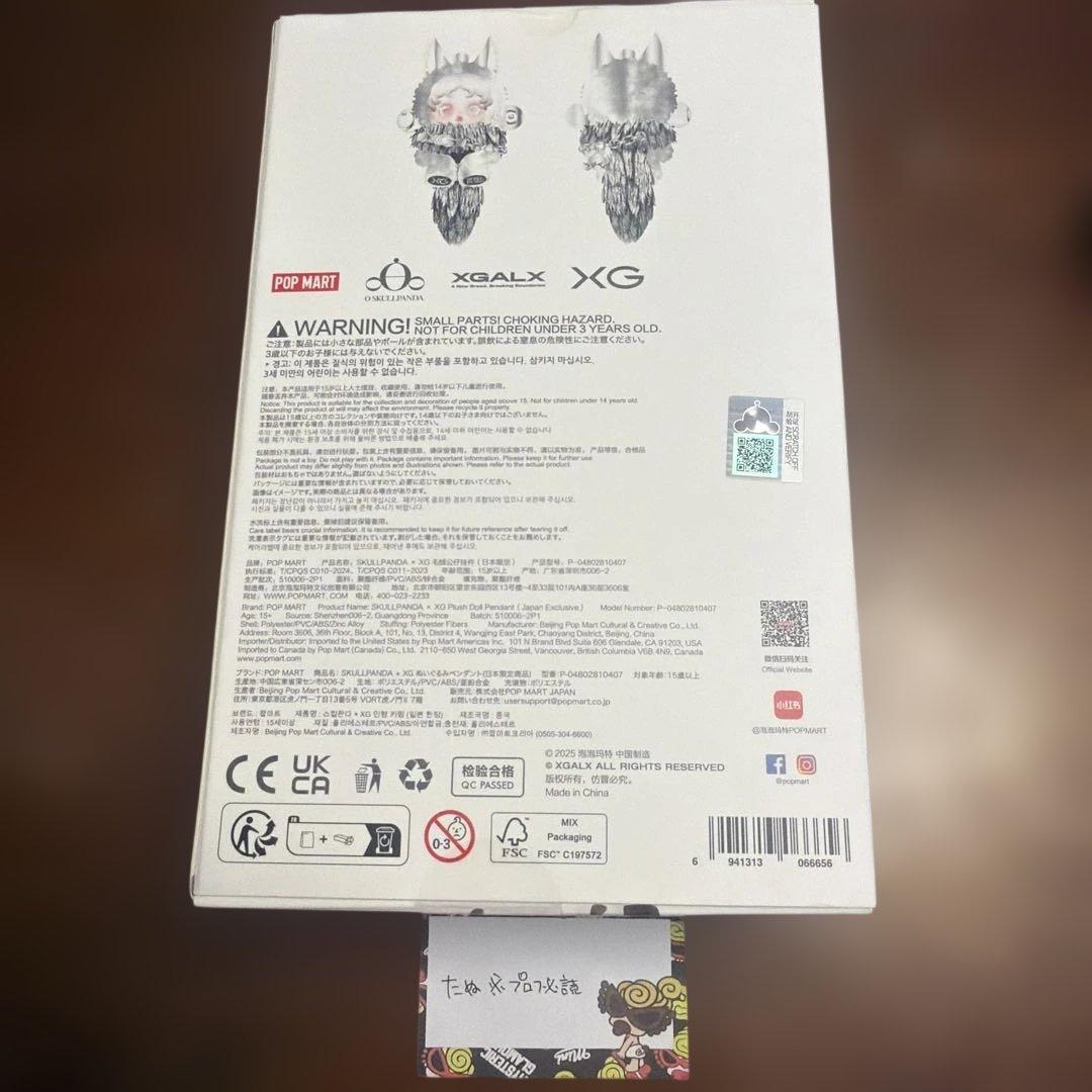 日本限定SKULLPANDA スカルパンダ XG①