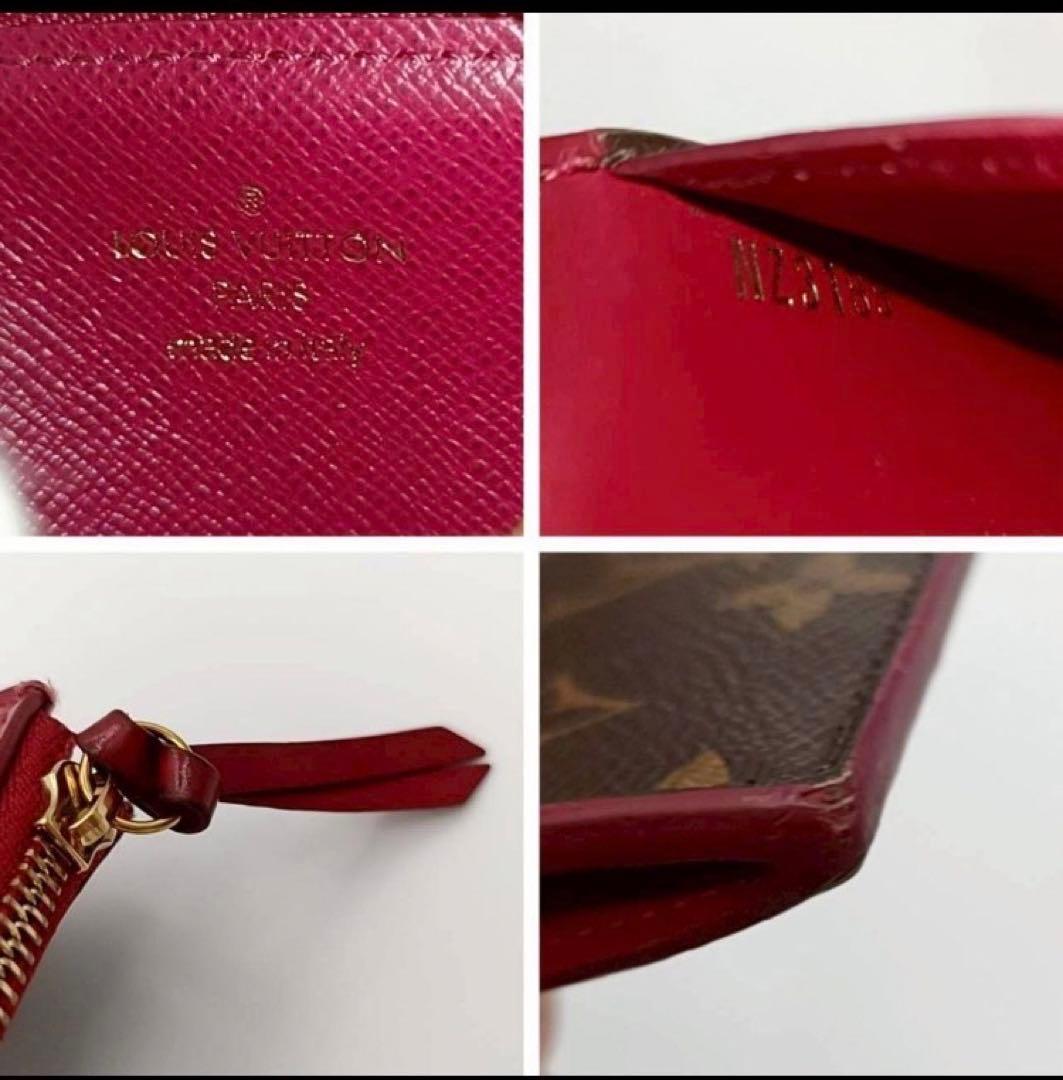 ルイヴィトン　モノグラム　ポルトカルトジップ　ケース