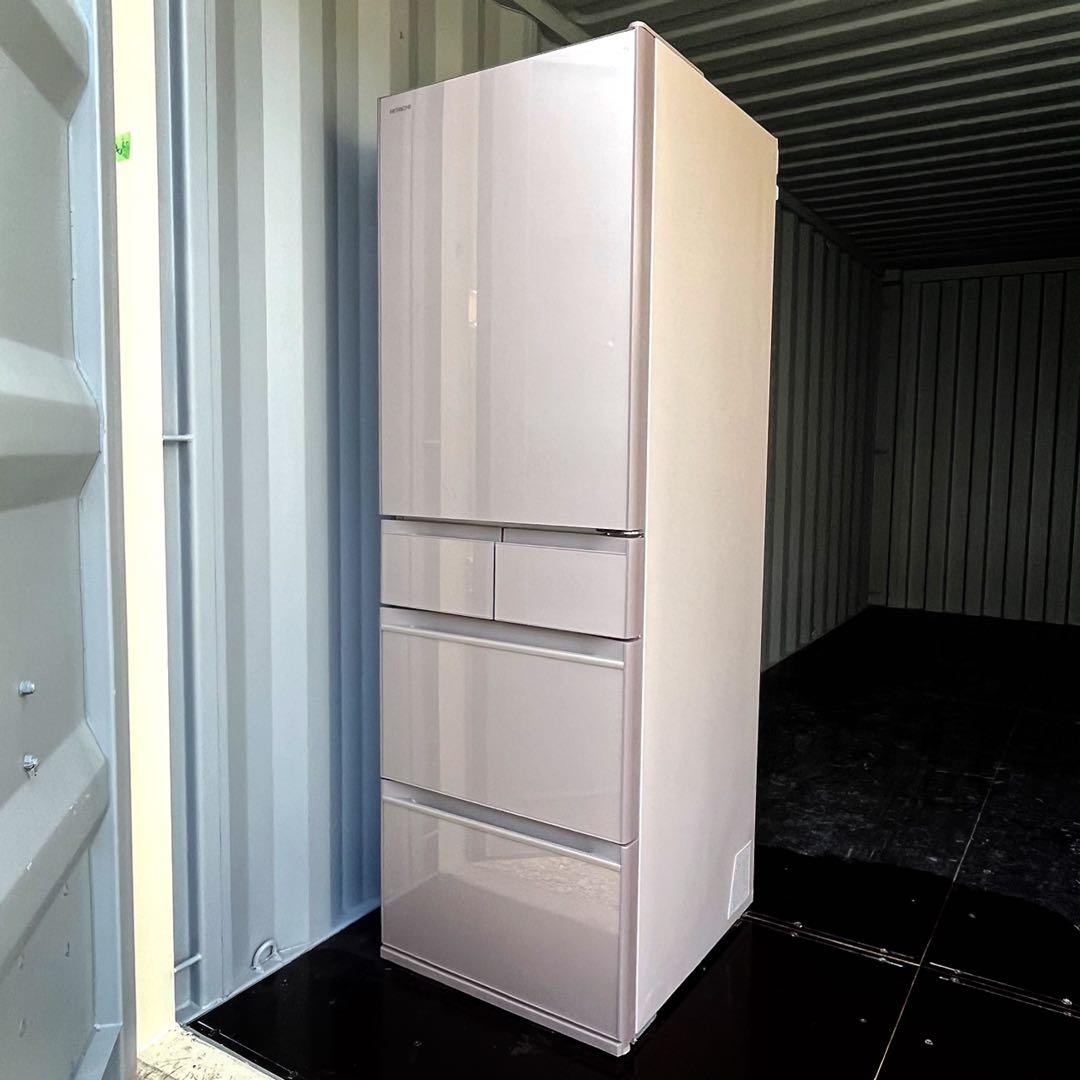 取付無料！高性能日立まるごとチルド搭載 クリスタルシャンパン5ドア冷蔵庫！洗濯機