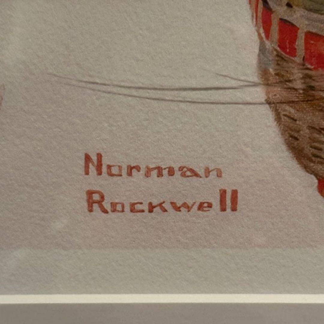 ノーマンロックウェル　ジークレー　Vacation is Over 美品