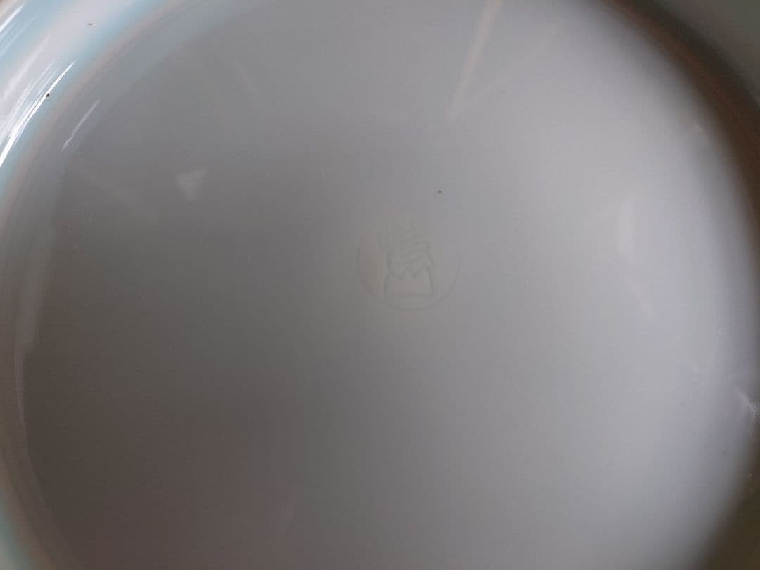 塚本快示　人間国宝　31cm青白磁　大皿