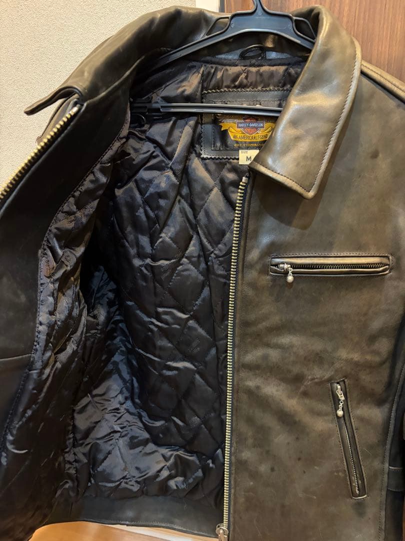 ハーレーダビッドソン　ライダースジャケット　メンズ　M