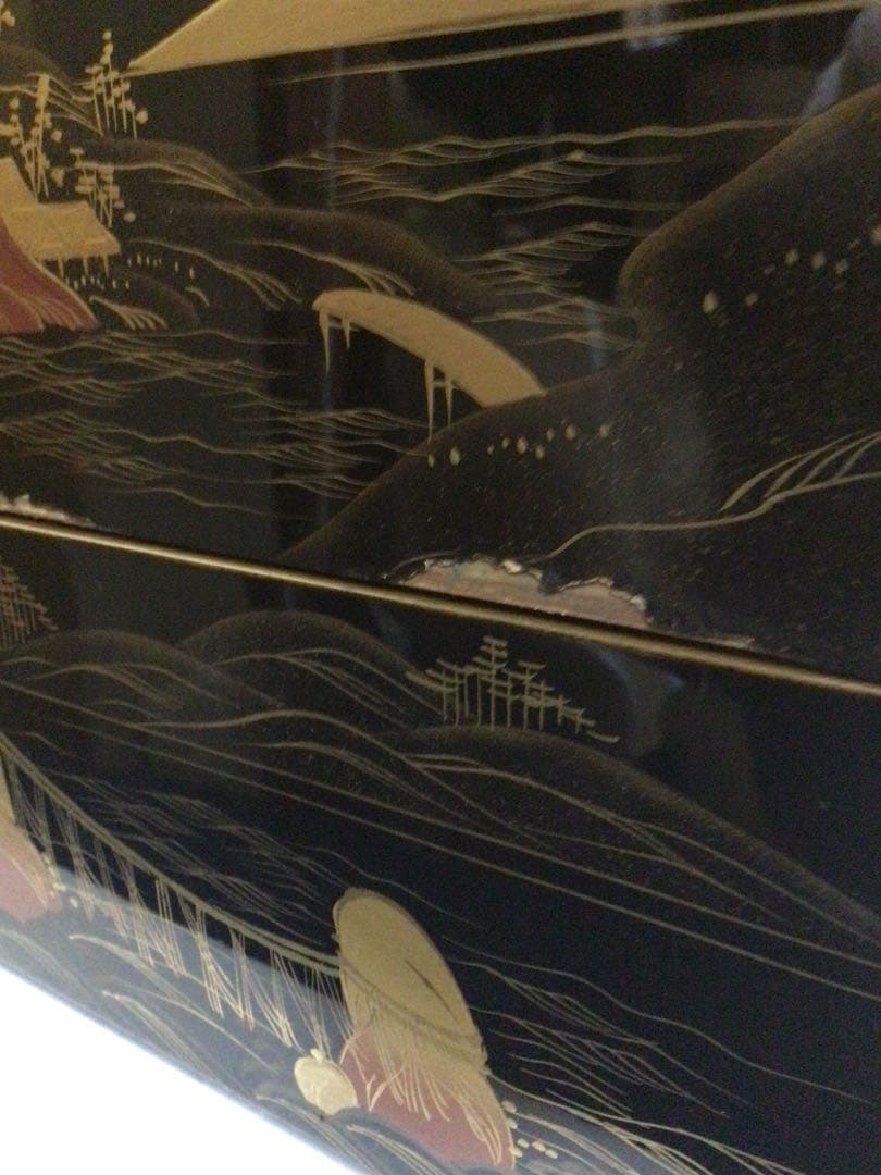 豪華蒔絵 五段重箱 二枚蓋