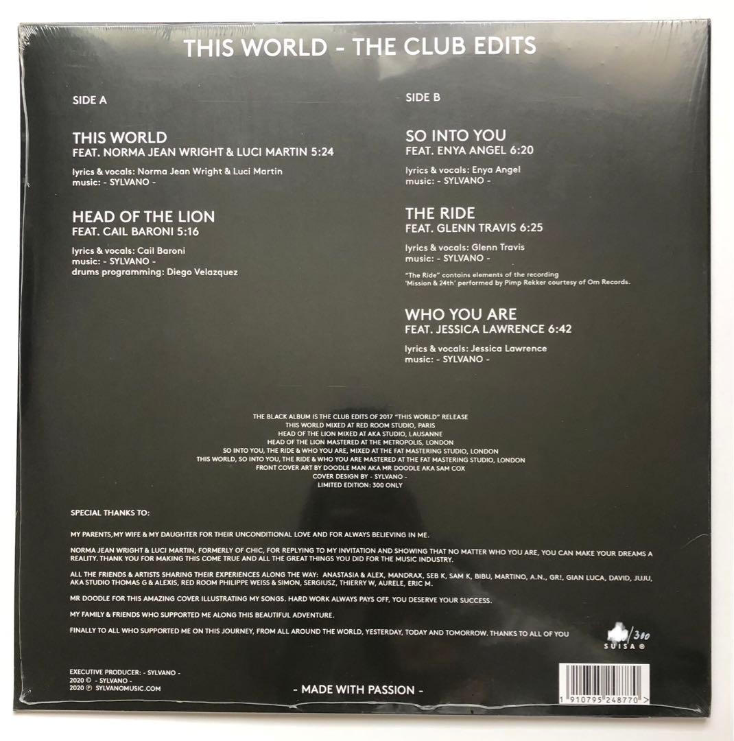 Mr Doodle SYLVANO THIS WORLD 限定LP シリアル入り