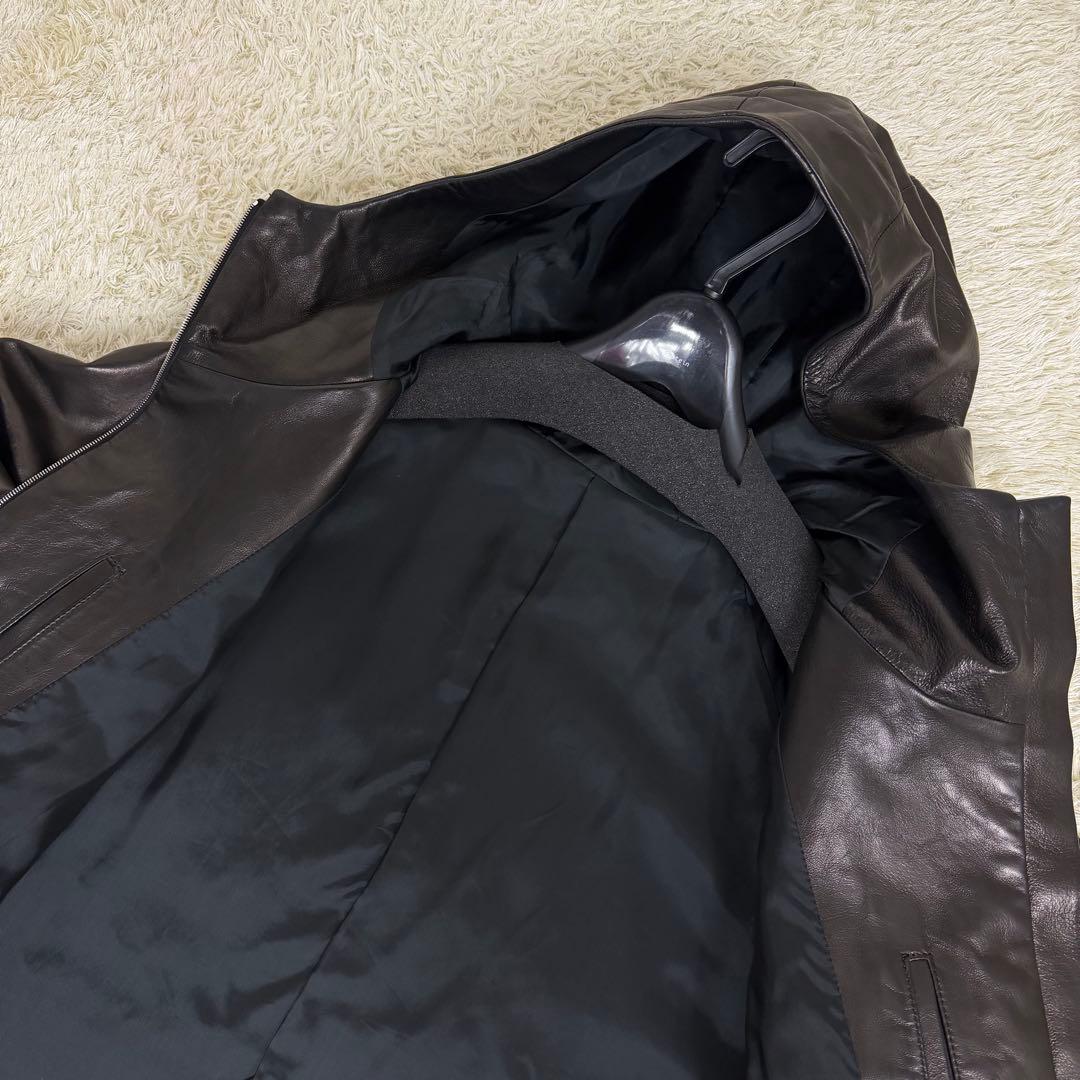 ジャケット・アウター 24SS ssstein Leather Hooded Short Jacket