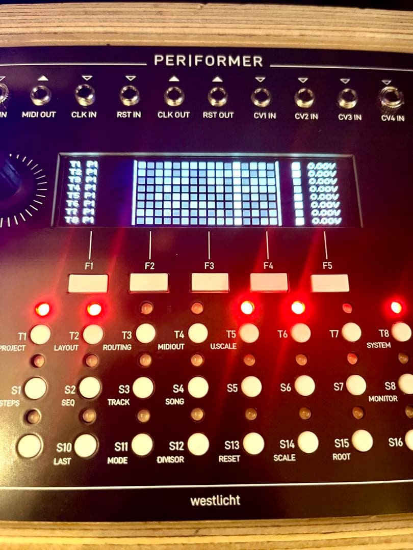 Westlicht performer モジュラーシンセ　ユーロラック
