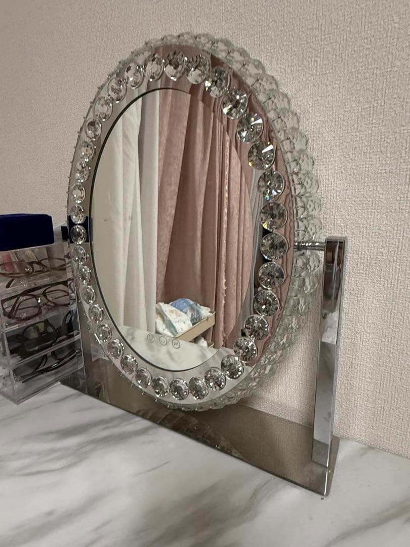 Francfranc ブリエ クリスタル女優ミラー フランフラン