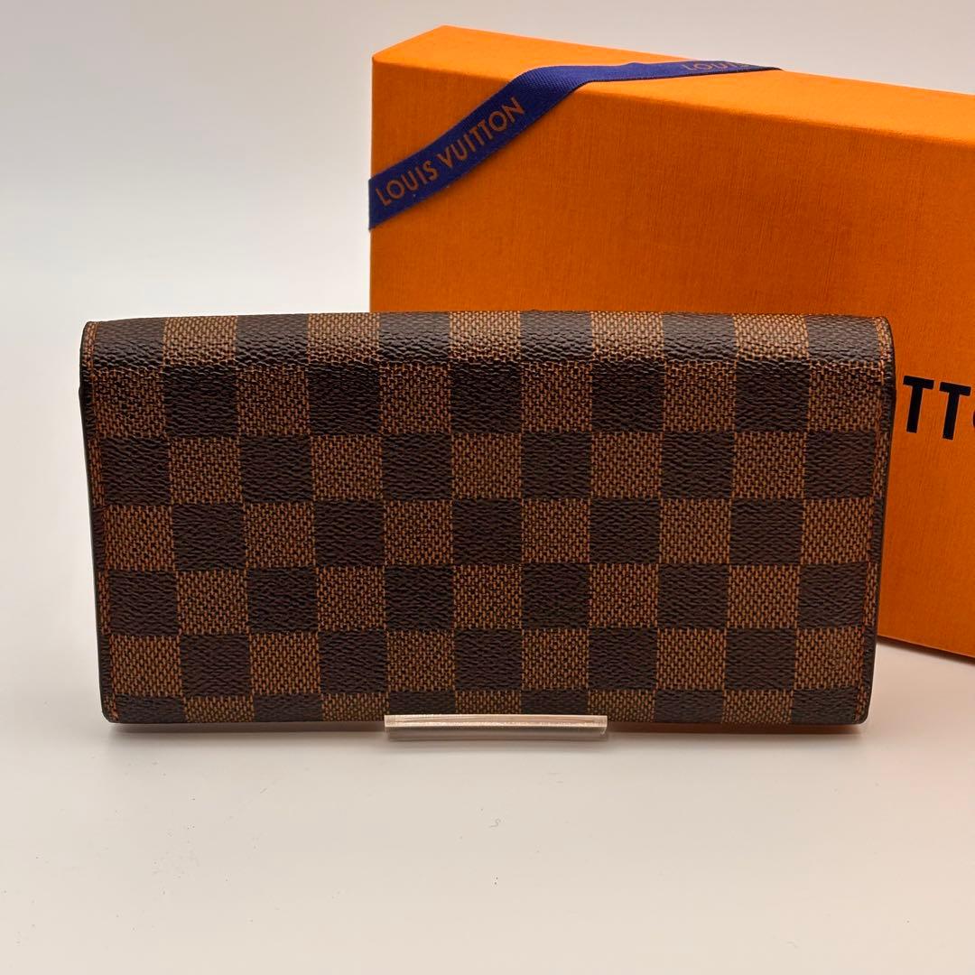 【鑑定済み】ルイヴィトン✨ダミエ✨ポシェット ポルトモネクレディ 長財布
