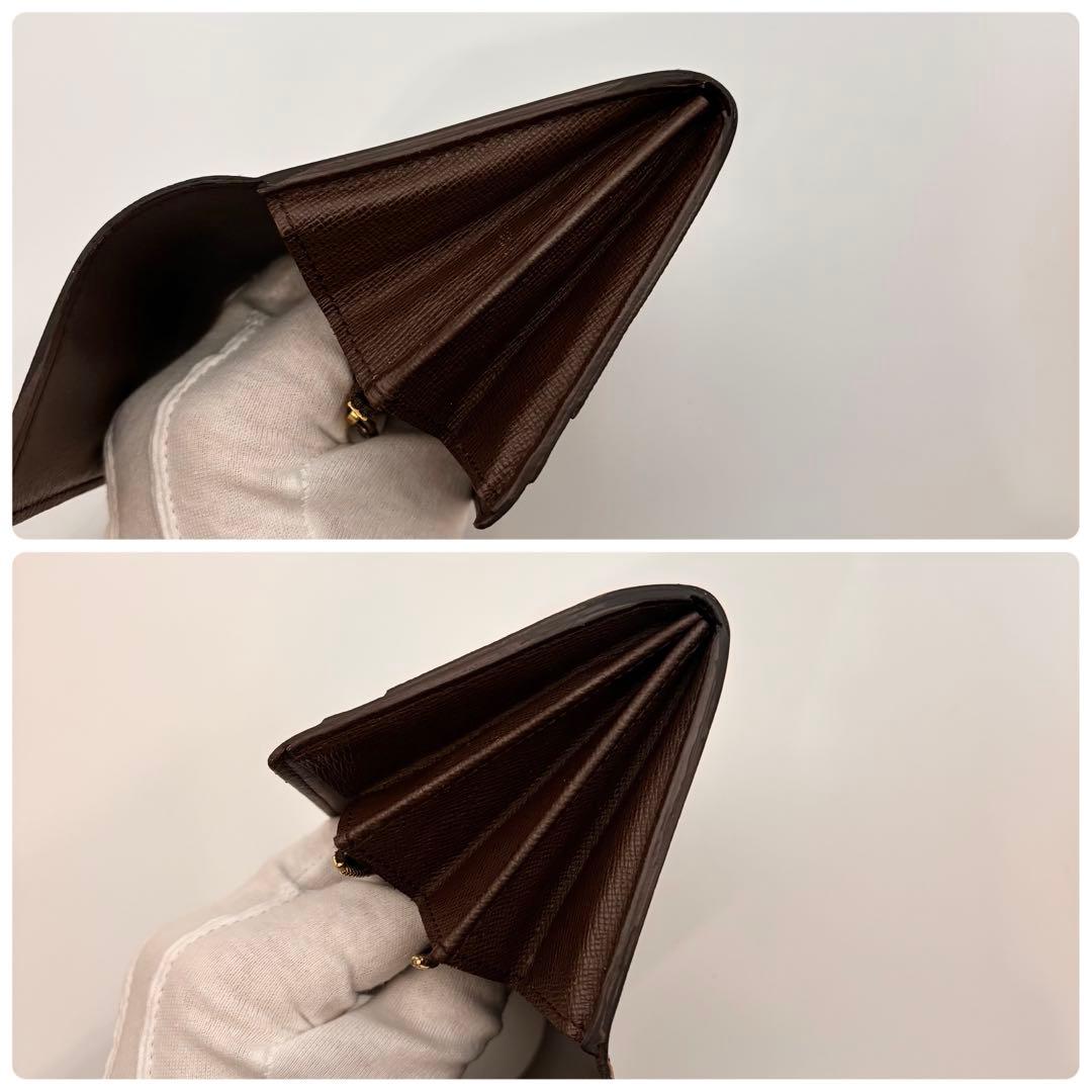 【鑑定済み】ルイヴィトン✨ダミエ✨ポシェット ポルトモネクレディ 長財布