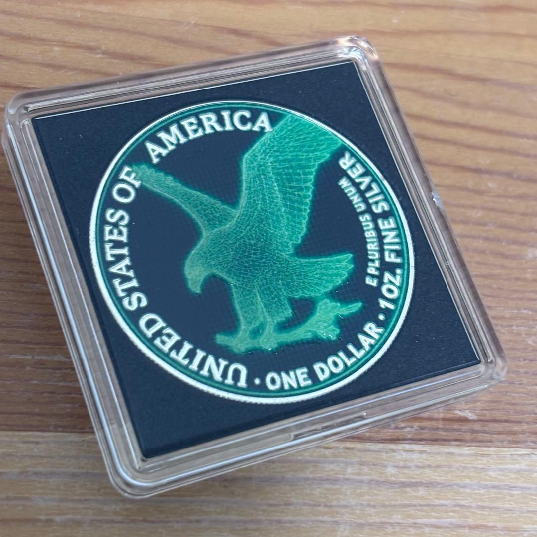 【世界限界100枚！】2025 アメリカンイーグル ワイヤーフレーム 銀貨