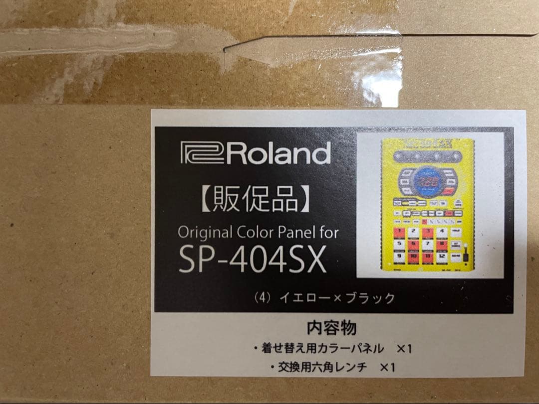 Roland SP-404 SX 10周年記念限定フェイスプレート 新品 未使用