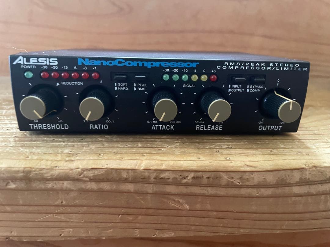 Alesis Nano Compressor エフェクター 純正アダプタ 動作品