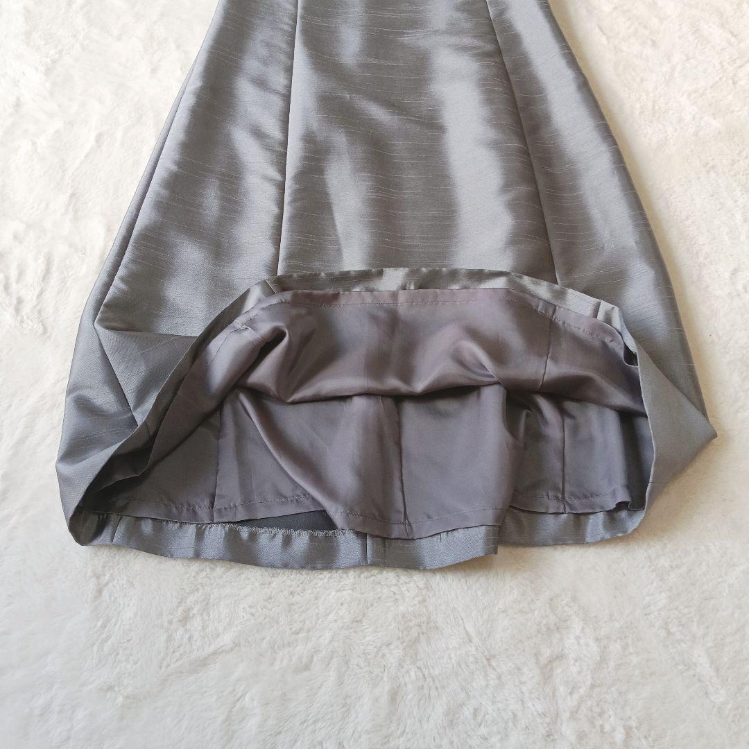 IGIN ZIBELINE　マザーズドレス　11号　ビーズ刺繍　シャンタン素材