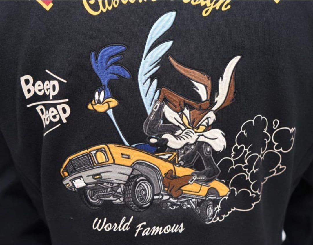 【美品】THE BRAVEMAN ブレイブマン×ルーニー テューンズ ライダース