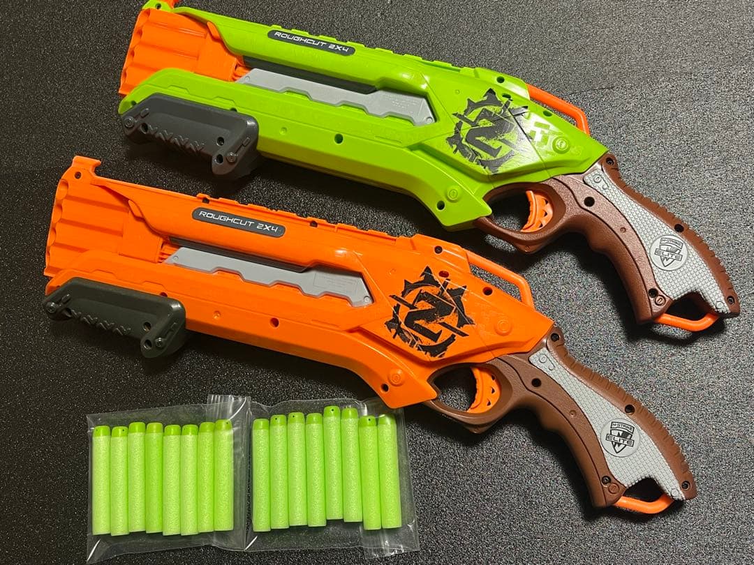 ナーフ ゾンビストライク ラフカット 2x4 2種セット