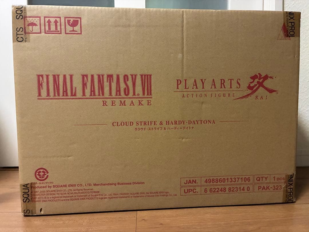 ファイナルファンタジー7 リメイク プレイアーツ改　クラウド＆ハーディ・デイトナ