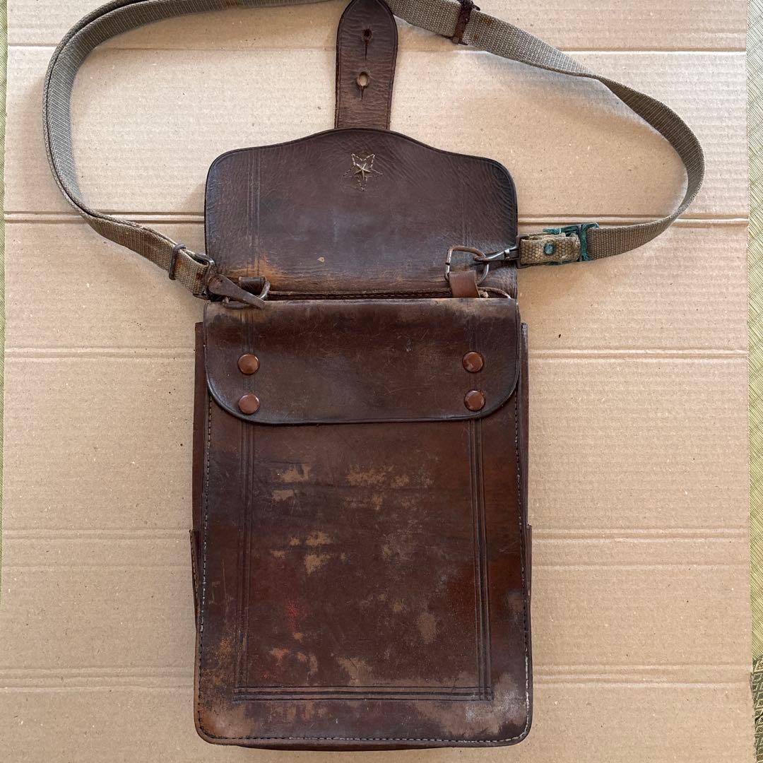 帝国陸軍　肩掛け革鞄　曹長